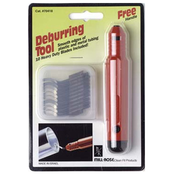 Mill-Rose 70417 Deburring Tool Replacement Blades - 5/Bag