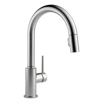 Delta 9159-AR-DST Trinsic Single Handle Pull-Down Kitchen Faucet - Stainless