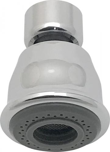 Chicago Faucets E25JKABCP 2.2 GPM (8.3 L/min) Aerator/Spray Pressure Compensating Dual Purpose Spray with Swivel Head - Chrome