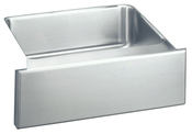 Elkay ELUHF2520 Gourmet (Lustertone) Undermount Single Bowl Kitchen Sink with Apron - Stainless Steel