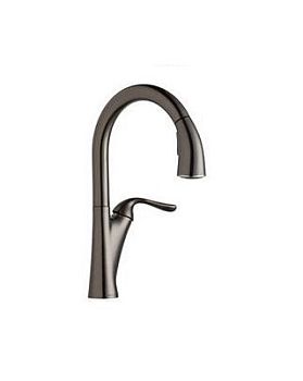 Elkay LKHA4031AS Harmony Single Handle Pull Down Kitchen Faucet - Antique Steel