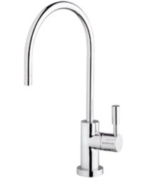 Everpure EV9970-58 F-Designer Series Single Temperature Drinking Water Faucet - Bright Black (Pictured in Chrome)
