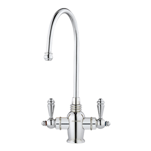 Everpure EV9007-20 Classic Series Helia(TM) Dual Temperature Drinking Water Faucets Polished Stianless Steel