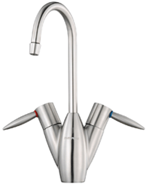 Everpure EV9008-11 Contemporary Series Dual Temperature Drinking Water Faucet Brushed Stainless Steel