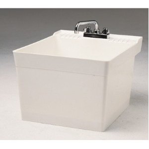 Fiat L-1 Wall Hung Service Sink - White