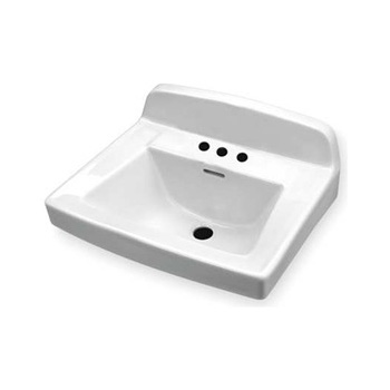 Gerber 12-654 Wall Hung Bathroom Sink - White