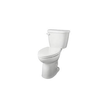 Gerber 21-918 Maxwell ErgoHeight Elongated 2 Piece Toilet - White