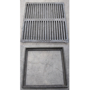 Alhambra Foundry GRFR88 8 inch  X 8 inch  Non-Traffic Grate and Frame