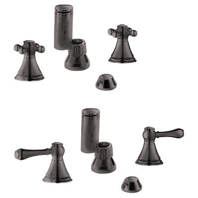 Grohe 24.019.ZB0 Geneva Wideset Bidet Faucet - Oil Rubbed Bronze (Pictured w/Handles  Not Included)