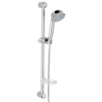 Grohe 27.142.BE0 Relexa Rustic Shower Set 5 - Sterling Infinity Finish