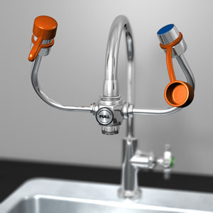 Guardian Equipment G1101 Faucet-Mounted Eye Wash