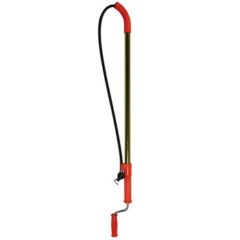 General Wire T6FLDH Teletube Toilet Auger with Down Head