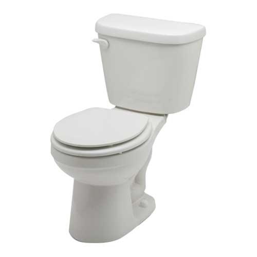 Gerber WS-20-900 Maxwell 1.28 gpf 10 in Rough-In Two-Piece Round Front Toilet - White