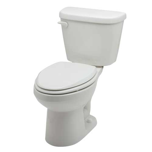 Gerber WS-20-912 Maxwell 1.28 gpf 12 in Rough-In Two-Piece Elongated Toilet - White