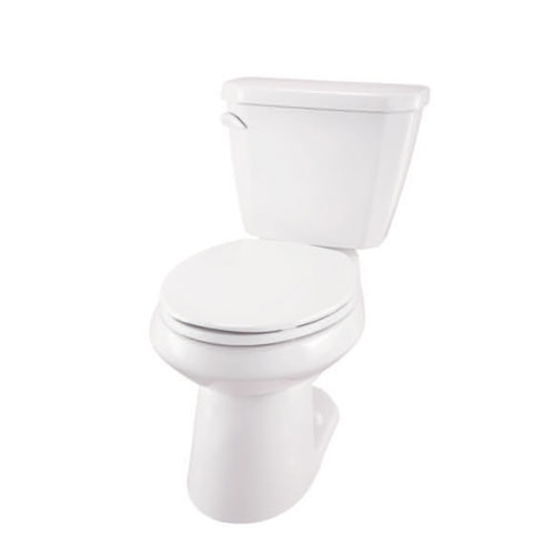 Gerber WS-21-512 Viper 1.28 gpf 12 in Rough-In Two-Piece Elongated Toilet - White