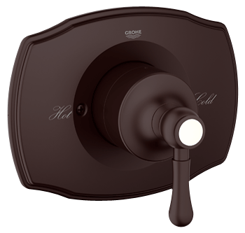 Grohe 19843ZB0 GrohFlexAuthentic Single Function Pressure Balance Trim with Control Module - Oil Rubbed Bronze
