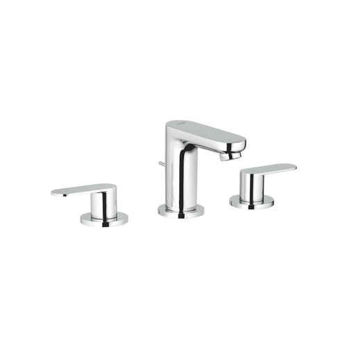 Grohe 2019900A Eurosmart 8 in Widespread Lavatory Faucet - Starlight Chrome