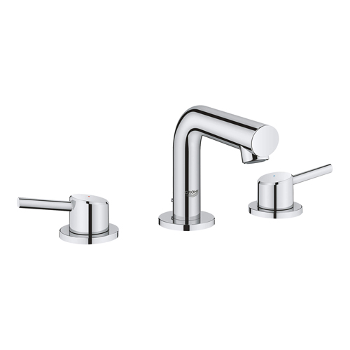 Grohe 20572001 Concetto 8 in 2 Handle Widespread Bathroom Faucet 1.2 GPM - StarLight Chrome