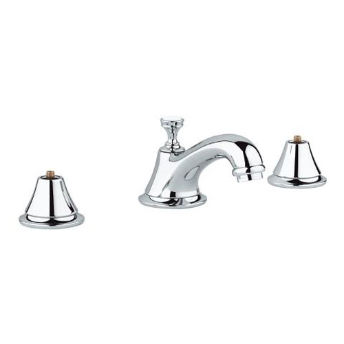 Grohe 2080000A Seabury 8 in Widespread Two-Handle Bathroom Faucet - Starlight Chrome