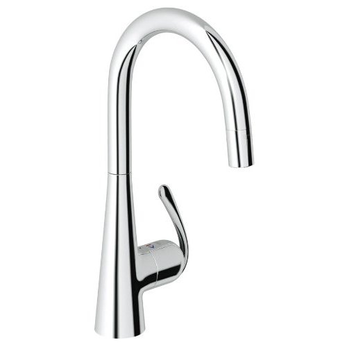 Grohe 32.226.000 Ladylux3 Pro Main Sink Dual Spray Pull-Down Kitchen Faucet - Starlight Chrome