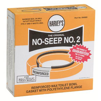 Oatey Harvey 004005 No-Seep No. 2 Reinforced Wax Gasket