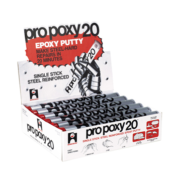 Oatey 25515 ProPoxy 20 Epoxy Putty 4 oz