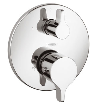 Hansgrohe 04352000 S/E Thermostatic Trim with Volume Control - Chrome