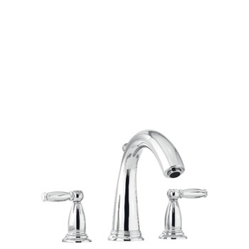 Hansgrohe 06120920 3-Hole Tub Set Trim Only - Rubbed Bronze (Pictured in Chrome)