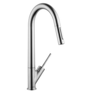 Hansgrohe 10821801 Axor Starck HighArc Pulldown Kitchen Faucet - Stainless Steel