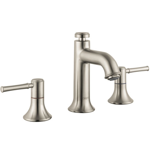 Hansgrohe 14113821 Talis C Two Handle Widespread Lavatory Faucet Brushed Nickel