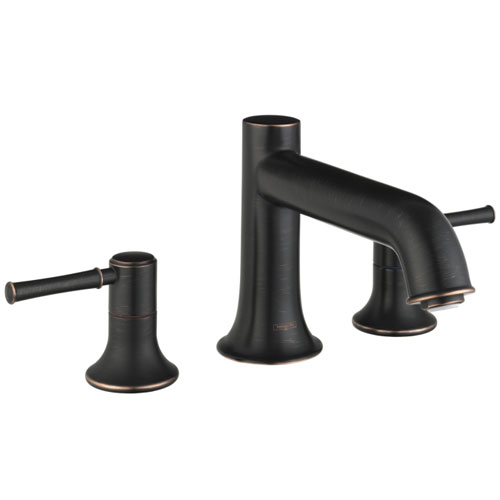 Hansgrohe 14313921 Talis C 3 Hole Tub Filler Trim - Rubbed Bronze