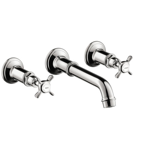 Hansgrohe 16532001 Axor Montreux Wall Mounted Widespread Lavatory Faucet - Chrome