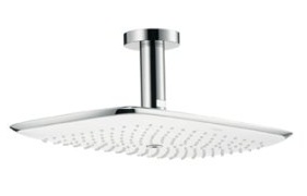 Hansgrohe 27390001 PuraVida Shower Head Only Single Function Ceiling Mount - Chrome