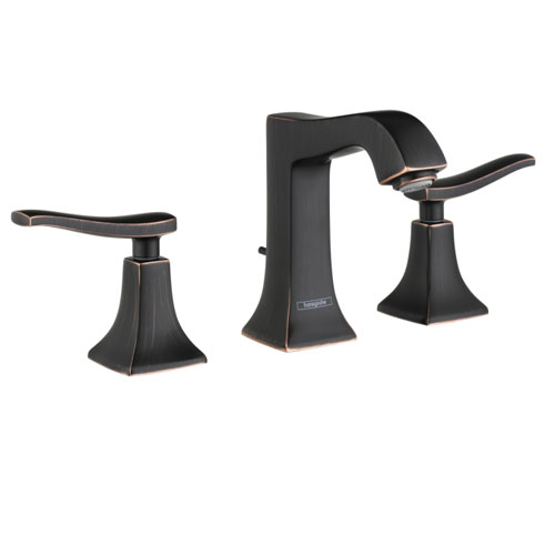 Hansgrohe 31073921 Metris C Widespread Lavatory Faucet - Rubbed Bronze
