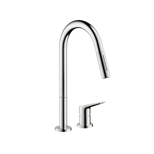 Hansgrohe 38422001 Axor Citterio M 2 Hole Pull Down Kitchen Faucet - Chrome