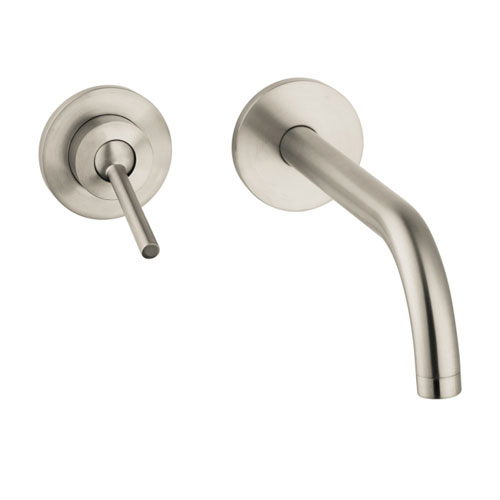 Hansgrohe 38118821 Axor Uno Wall Mounted Lavatory Faucet - Brushed Nickel