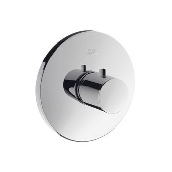 Hansgrohe 38715821 Axor Uno Thermostatic Trim - Brushed Nickel (Pictured in Chrome)