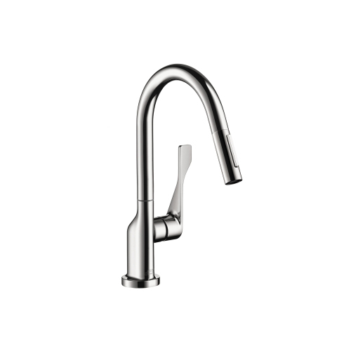 Hansgrohe 39836001 Axor Citterio Prep Single Handle Pull Down Kitchen Faucet - Chrome