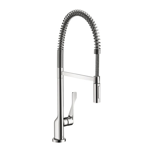 Hansgrohe 39840001 Axor Citterio Semi Pro Single Lever Kitchen Faucet - Chrome