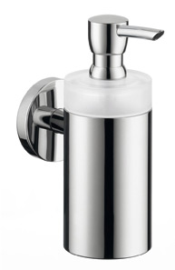 Hansgrohe 40514820 E & S Accessories Soap Dispenser - Brushed Nickel (Pictured in Chrome)