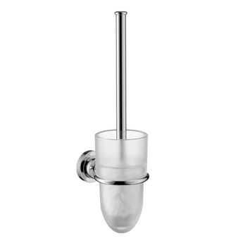 Hansgrohe 41735820 Axor Citterio Toilet Brush with Holder - Brushed Nickel (Pictured in Chrome)