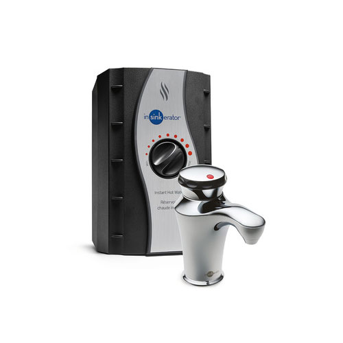 InSinkErator H-Contour-SS Invite Contour Instant Hot Water Dispenser - Chrome