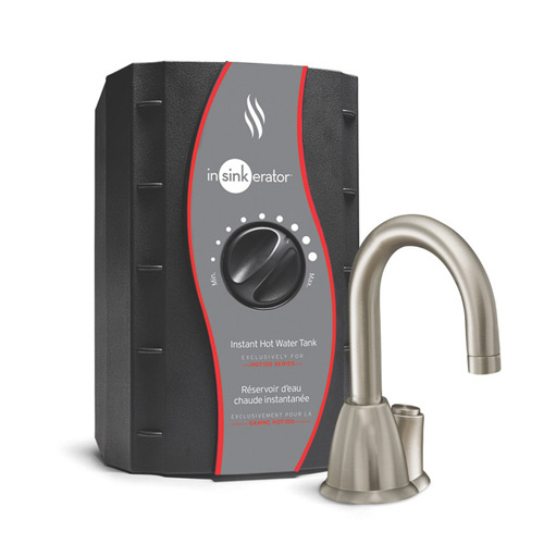 InSinkErator HOT100SN-SS Instant Hot Water Dispenser - Satin Nickel
