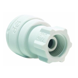 John Guest PP3208U7W Faucet Connector 1/4OD by 7/16-24 UNS
