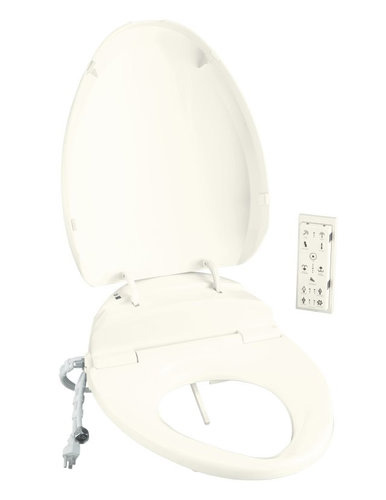 Kohler K-4744 C3 201 Elongated Toilet Seat with Bidet Functionality - Biscuit