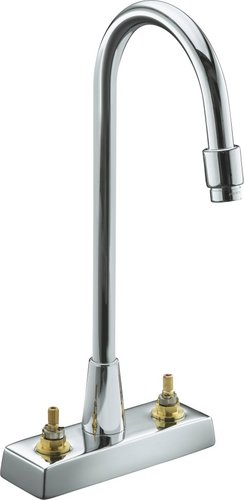 Kohler K-7305-K-CP Triton Double Handle Centerset Lavatory Faucet - Polished Chrome