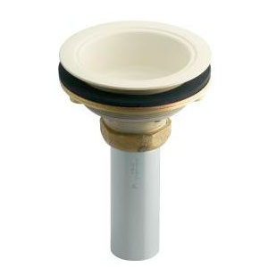 Kohler K-8804-2BZ Duostrainer Manual Body with Tailpiece - Oil Rubbed Bronze (Pictured in Biscuit)