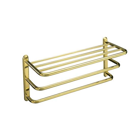 Kohler K-16155-PB Revival Towel Shelf - Polished Brass