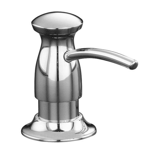 Kohler K-1893-C-CP Transitional Design Soap/Lotion Dispenser - Polished Chrome