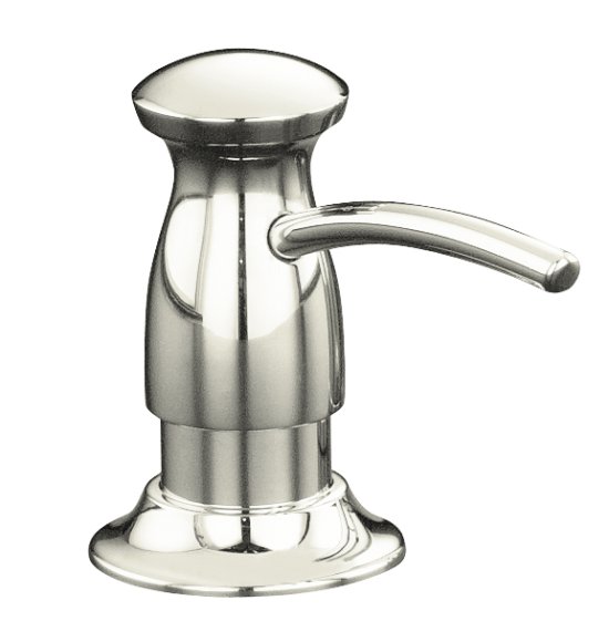 Kohler K-1893-C-SN Transitional Design Soap/Lotion Dispenser - Polished Nickel